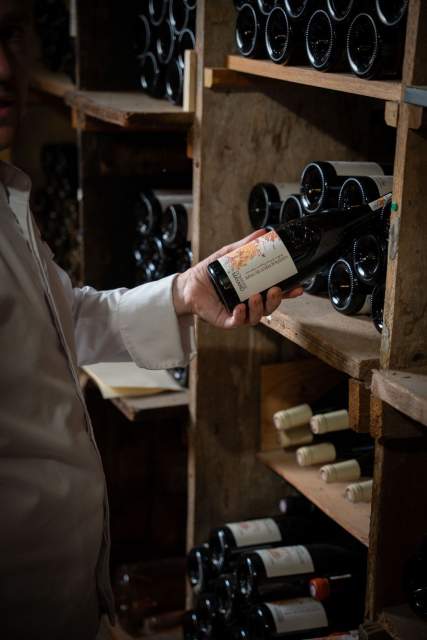 La Charrue à Sand, Hôtel Restaurant Alsace, Bas-Rhin, Cave à Vins