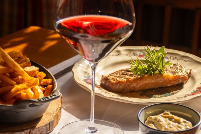 La Charrue à Sand, Hôtel Restaurant Alsace, Bas-Rhin, Plat 